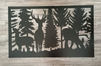 панель из металла