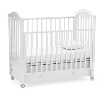 Детская кровать Nuovita Lusso Swing продольный Bianco/Белый