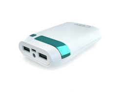 Power bank - внешний аккумулятор CBP 4075 White, 7500 mAh