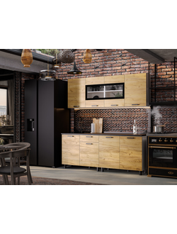 Абрау 2,0 м кухонный гарнитур Дуб золотой