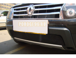 Защита радиатора Renault Duster 2011-2015 black