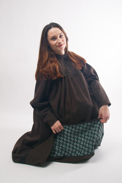 Платье «Поморское» шерстяное