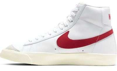 Nike Blazer Mid 77 (Белые с красным)