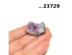 Аметист натуральный (друза) Бразилия арт.23729: 9,0г - 28*18*19мм