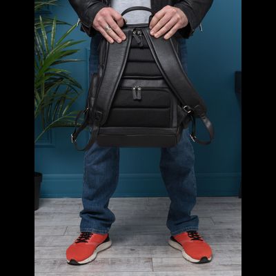 Кожаный рюкзак Vetralla black (арт. 3101-01)