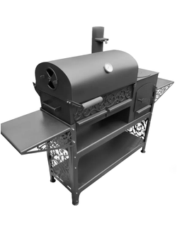 Печь-гриль ПКМ-смокер стандарт (с подставкой)