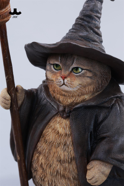 Котик-волшебник (коричневый) - Коллекционная фигурка 1/6 Wizard Cat (JXK-CS02B) - JXK