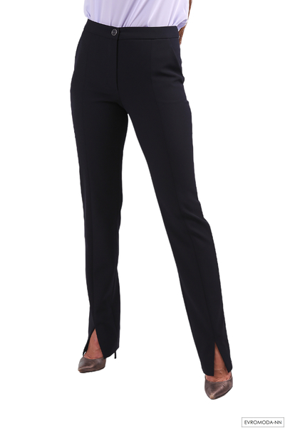 Брюки женские черные 3425 Pretty One 46 RU