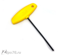 Ключ шестигранник 4 триммера длинный сервисный champion