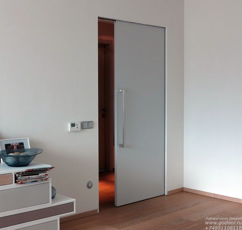 Penal Syntesis Line Single Pod Otdelku Gipsokartonom Dlya Odnostvorchatoj Razdvizhnoj Dveri