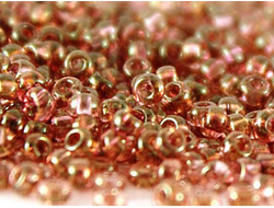 БИСЕР PRECIOSA 10/0 - 50г - 48095  ПРОЗРАЧНЫЙ БЛЕСТЯЩИЙ КОРИЧНЕВЫЙ