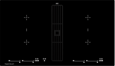 Индукционная варочная панель с вытяжкой Kuppersbusch KMI 9800.0 SR