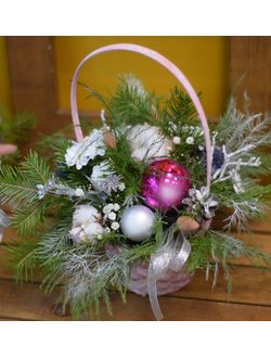 Композиция новогодняя - комплимент