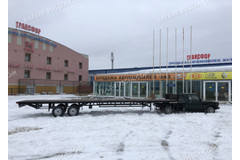 ВИС 2346 СЕДЕЛЬНЫЙ ТЯГАЧ С ПОЛУПРИЦЕПОМ, ПЛАТФОРМА