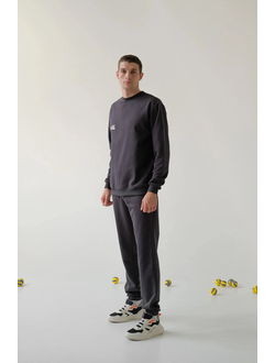 ШТАНЫ спортивные Volleylife размер (с 50-56) черный/графит