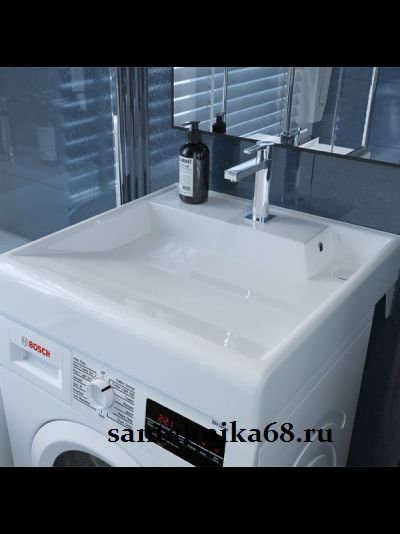 Умывальник Kirovit Престиж - 60*60 шг раковина над стиральной машиной