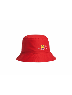 Панама детская красная (мяч классический/пляжный)