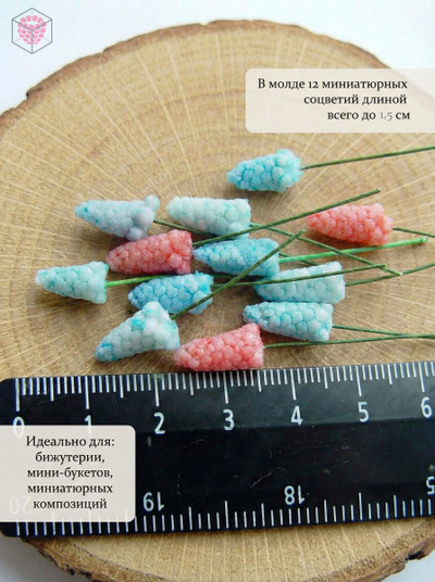 Молд "Мини мускари"