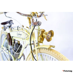 Ретро мопед CRAFTSMAN 1924 бежевый