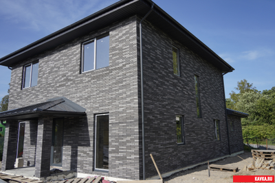 Плитка "РИГЕЛЬБРИК",  цв.Серый триколор, бетон, уп.1,0м2(45шт)(23кг)(27уп)