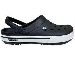 CROCS CROCBAND II CLOG BLACK WHITE