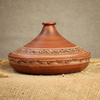 ТАЖИН (ТАДЖИН) КЕРАМИЧЕСКИЙ БОЛЬШОЙ