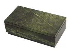 Купюрница из камня змеевик на шарнирах