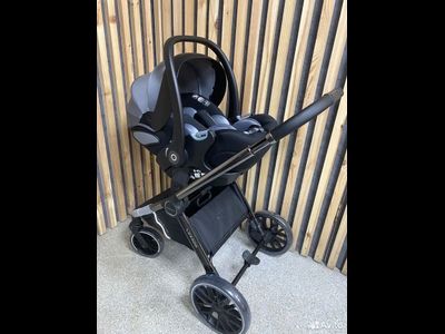 Детская коляска 3 в 1 Luxmom 777 Серый