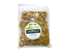 Снапсы БЕЛЫЕ со вкусом Малосольные огурцы, в упаковке 1 кг