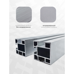 Параллельный упор AL-T40 универсальный (0.1 м) без анодирования от 0.1 до 3 метров