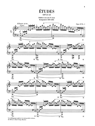 Шопен. Этюды op.10, op.25 и 3 этюда без опуса