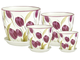 Горшок для цветов из керамики "Тюльпан" 12 см (1 л)