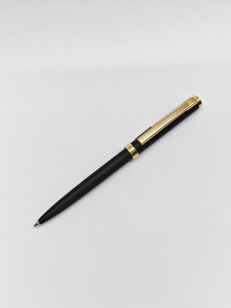 Ручка шариковая Senator черный, цена с гравировкой!