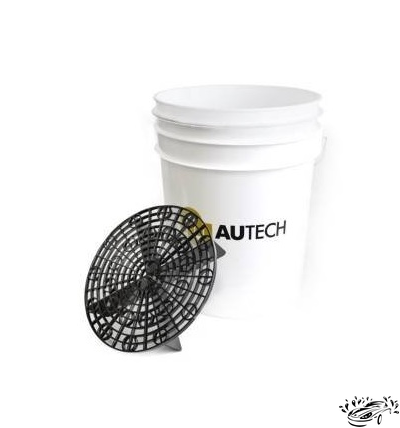 Ведро для мойки автомобиля с пескоотделителем (3 паза) AuTech