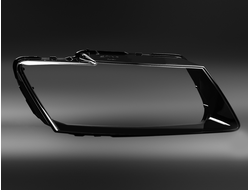 Стекло для фары Audi Q5 (2008-2012) дорестайлинг, правое (R), 1шт