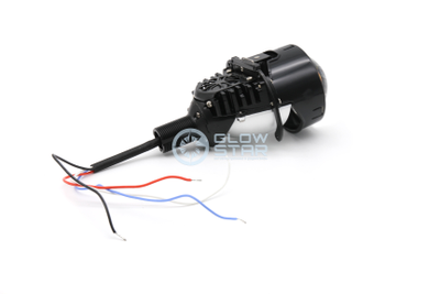 Светодиодные билед модули Aozoom A5+ Bi-Led 2020, 2.5 дюйма, 35w, 9-16v, крепление гайкой или на шпильки, драйвер встроенный (комплект, 2шт)