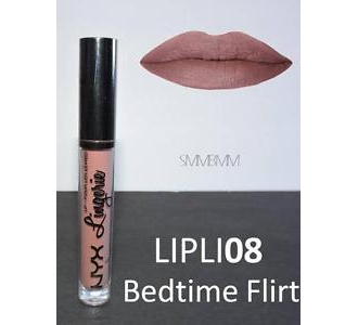 Жидкая матовая помада NYX Lip Lingerie 08 Bedtime Flirt