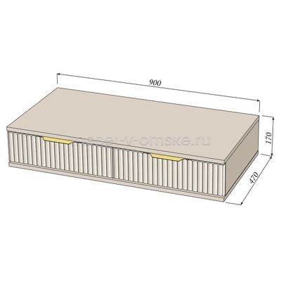 Стол туалетный Амели