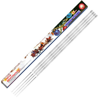 Бенгальские огни "Новогодние" 650 мм (4 шт.)