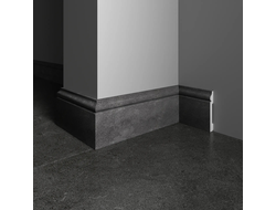 Напольный плинтус Decor-Dizayn 005-94, влагостойкий, ударопрочный, 2,4 метра