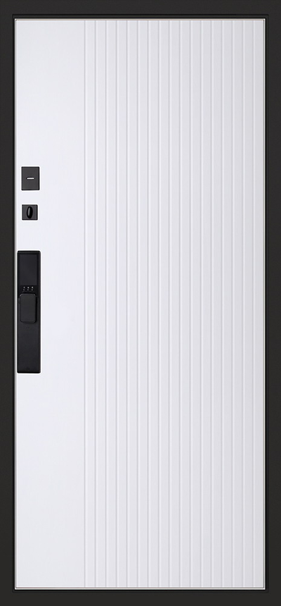 Стальная дверь   Конструктор (биометрический замок Smart lock Y23)