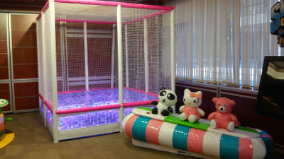 Надувной батут 4KIDS с LED подсветкой