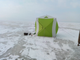 Зимняя палатка Traveltop (куб) 220*220*h2­35 см (ЗЕЛЕНЫЙ) арт. 2102
