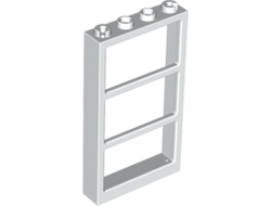 Window 1 x 4 x 6 with 3 Panes, White (57894 / 4507543 / 6271168)