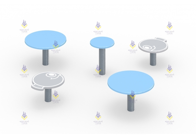 1499 Детские столики-стульчики «Рыбки»