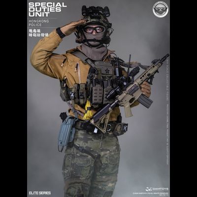 ПРЕДЗАКАЗ - Боец гонконгского спецназа SDU - Коллекционная ФИГУРКА 1/6 scale HK SDU Hong Kong Police Special Duties Unit (78113) - DAMTOYS ?ЦЕНА: 31900 РУБ.?