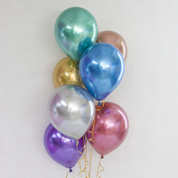 Фонтан хром 7шт (ассорти)