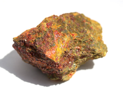 Аурипигмент, Реальгар, коллекционный образец (77*55*45 мм, 263 г) №6418