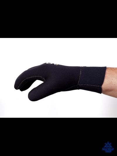 Рукавицы неопреновые 9мм AquaDiscovery 3х-палые "Classic" ОП р.M