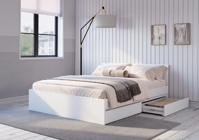 Спальный гарнитур «Симпл» Белый (BTS)